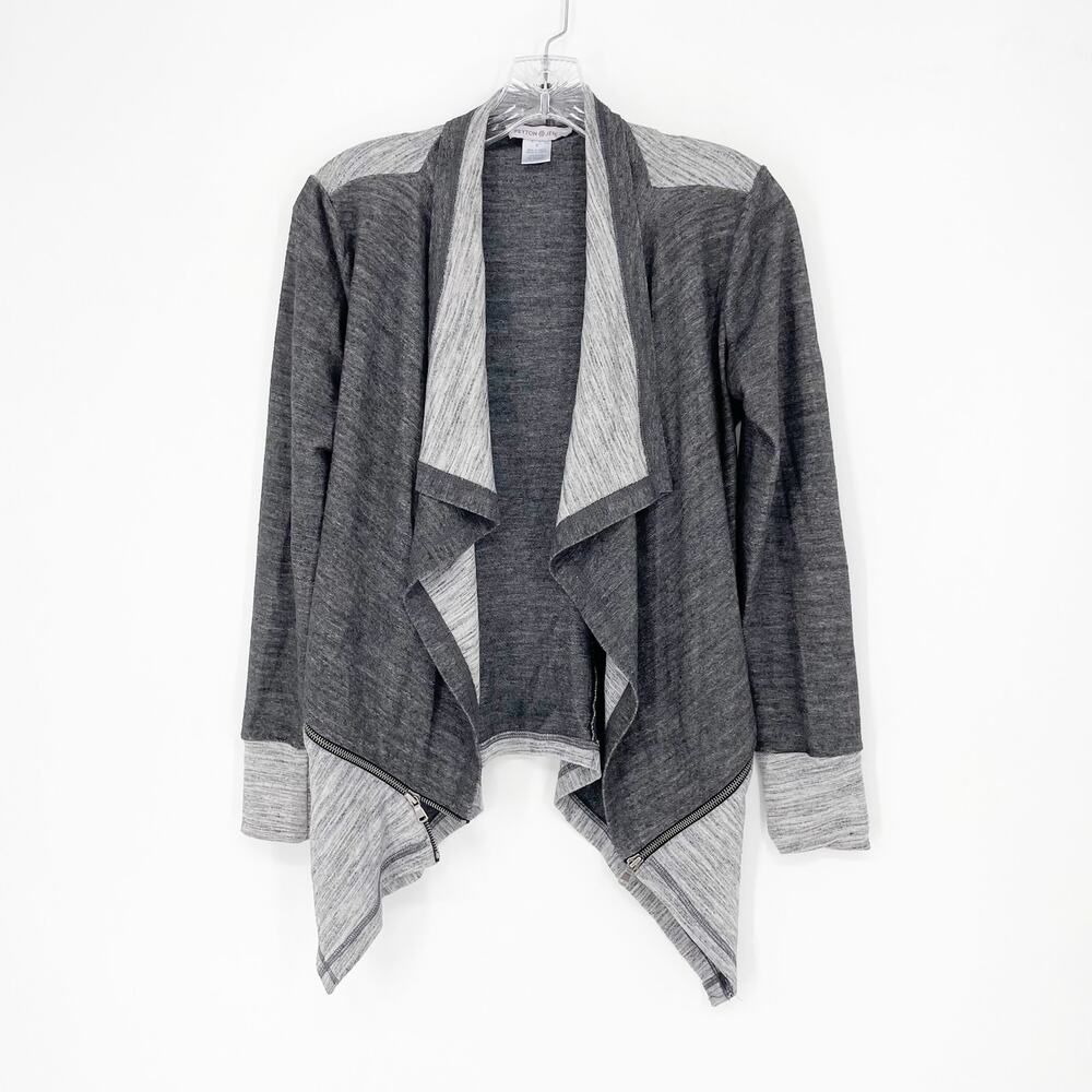 Peyton Jensen Gray Cardigan Size Small